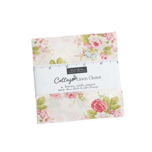 Cottage Linen Closet 5" X 5" Charm Pack