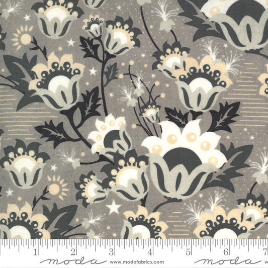 Boudoir London Fog large floral grey 30650 13